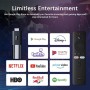 MI Stick TV Box - Mando a Distancia por Voz Alexa, TV Stick 2K Boitier Iptv Smart TV,Compatible con Google Chromecast, Google