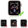 ivoler 3 Piezas Funda para Apple Watch Ultra 2 / Apple Watch Ultra, Cubierta Completa Protector de Pantalla Carcasa Protectora