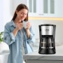 Ufesa Capriccio Cafetera de Goteo 12, Jarra 1.2L, 12 Tazas, 680W, Filtro Permanente, Placa Calefactora Antiadherente, Sistema