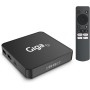 GIGATV HD813 Android 13.0 TV Box, 2-16GB RAM. Quad-Core 64bit Cortex-A53. Soporte 2.4/5.0GHz WiFi6 Bluetooth 5.0 HD 8K 10/100M
