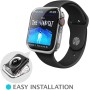 ivoler 3 Piezas Funda para Apple Watch Ultra 2 / Apple Watch Ultra, Cubierta Completa Protector de Pantalla Carcasa Protectora