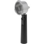 Jocca - Cafetera Expresso 20 Bares con Vaporizador, 1100W, Deposito 1.25L Desmontable, Metal, Negro