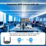 WAVLINK Repetidor WiFi 6 para casa hasta 2000sq.ft, AX3000 Amplificador señal WiFi de Doble Banda (5GHz/2.4GHz), 4 * 5dBi
