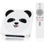 Puersit Android TV Box, Android 12.0 Smart Box Soporta 4K Ultra HD, Diseño Panda TV Box X98 MAX+, Nueva Actualización Allwinner