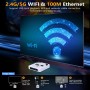 Puersit Android TV Box, Android 12.0 Smart Box Soporta 4K Ultra HD, Diseño Panda TV Box X98 MAX+, Nueva Actualización Allwinner