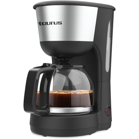 Taurus Cafetera de Goteo Verona 12, 680W, 1250 ml, Intense Flavour Tech, Placa Calefactora, Filtro Permanente Lavable, Jarra