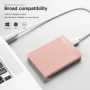 UnionSine-disco duro externo portátil, HDD rosa de 2,5 pulgadas, 320gb