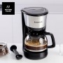 Taurus Cafetera de Goteo Verona 12, 680W, 1250 ml, Intense Flavour Tech, Placa Calefactora, Filtro Permanente Lavable, Jarra