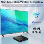 Android 13.0 TV Box, 4GB RAM 32GB ROM Android Box 8K RK3528 Quad-Core 64bit Corter-A53 CPU Mali-450 MP2 GPU Supports 3D H.265