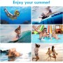 flintronic 4PCS Removedores Arena Playa, Bolsa de Eliminación de Arena Accesorios de Playa, Bolsa Portátil para Quitar Arena
