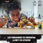 LEGO Marvel Vengadores vs. Leviatán Juguete de Superhéroes, Figura de Hulk y Minifiguras de Loki, Capitán América, Viuda Negra y