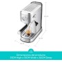 CASABREWS Cafetera Expresso y Capuccino, 20 Bares Café Expreso Manual con Manómetro, Barista Cafetera Cafe Molido, Depósito