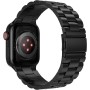 owlhold Compatible con Apple Watch 38mm, 40mm, 41mm, 42mm, 44mm, 45mm, 49mm, correa de reloj de acero inoxidable para las series