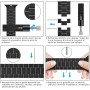 owlhold Compatible con Apple Watch 38mm, 40mm, 41mm, 42mm, 44mm, 45mm, 49mm, correa de reloj de acero inoxidable para las series