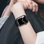 owlhold Compatible con Apple Watch 38mm, 40mm, 41mm, 42mm, 44mm, 45mm, 49mm, correa de reloj de acero inoxidable para las series