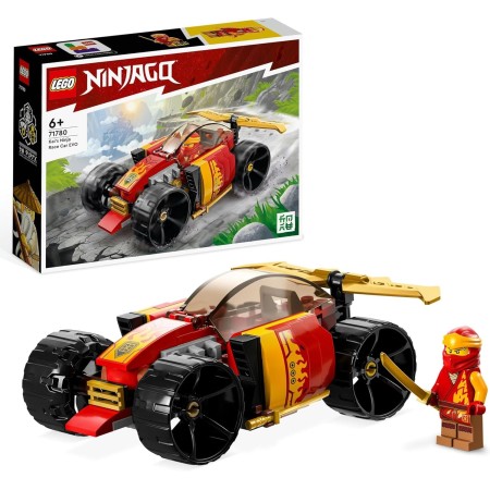 LEGO Ninjago Coche de Carreras Ninja EVO de Kai 2 en 1, Deportivo o Todoterreno, Juguete para Niños y Niñas de 6 Años o Más,