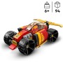 LEGO Ninjago Coche de Carreras Ninja EVO de Kai 2 en 1, Deportivo o Todoterreno, Juguete para Niños y Niñas de 6 Años o Más,