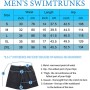 Suwangi Bañadores Hombre con Forro Compresión Pantalones Cortos de Natación Secado Rápido Shorts de Baño Bañadores de Surf