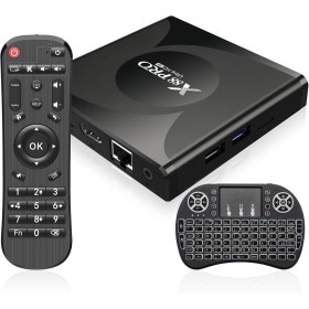 Caja Android 13.0 TV Box RK3528 Quad-Core Cortex-A53 GPU Mali-450 2GB RAM 16GB ROM - Soporte 8K UHD Dual Band 2.4G/5G WiFi 6