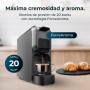 Cecotec Cafetera Cápsulas Express Compacta FreeStyle Compact Black. 1350W, 20 Bares, Apta para Café Molido, Dolce Gusto,