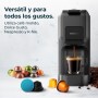 Cecotec Cafetera Cápsulas Express Compacta FreeStyle Compact Black. 1350W, 20 Bares, Apta para Café Molido, Dolce Gusto,