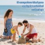 ZYNERY 2 Piezas Removedor Arena Playa Suave Bolsa Quitar Arena Playa con 2 Bolsas, Reutilizables Guantes Limpiador de Arena de