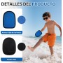 ZYNERY 2 Piezas Removedor Arena Playa Suave Bolsa Quitar Arena Playa con 2 Bolsas, Reutilizables Guantes Limpiador de Arena de