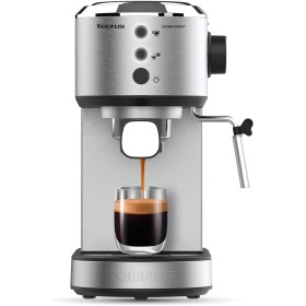 Taurus - Cafetera Espresso Euforia Compact 1350W | 20 Bares Presión | Sistema Thermoblock | Filtro Supreme Cream | Vaporizador