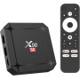 Puersit Android TV Box 10.0, Box Android TV X98SE Avec Allwinner H313 Quad Core Arm Cortex A53 CPU Support 4K HD Dual WiFi