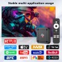 Puersit Android TV Box 10.0, Box Android TV X98SE Avec Allwinner H313 Quad Core Arm Cortex A53 CPU Support 4K HD Dual WiFi