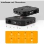 Puersit Android TV Box 10.0, Box Android TV X98SE Avec Allwinner H313 Quad Core Arm Cortex A53 CPU Support 4K HD Dual WiFi