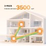 Tenda Nova MW6 Mesh Router Sistema WiFi de Red en Malla (Dual Band hasta 500 metros, Mu-MIMO, 2 Puertos Gigabit, Plug and Play,