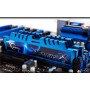 G.Skill F3-2400C11D-16GXM - Memoria RAM de 16 GB (DDR3, 2 x 8 GB, 2400 MHz, 240-pin, CL11), Azul
