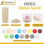 Heku 30330-02 Decorativa/Arena de Color Crema, 750 g, en Lata resellable, Beige, 750g / Körnung 0,1mm
