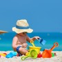 Gukasxi Juego de 8 Palas de Arena para niños, de plástico, para Playa, para Jugar al Aire Libre en Verano (Color Aleatorio)