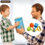 Gukasxi Juego de 8 Palas de Arena para niños, de plástico, para Playa, para Jugar al Aire Libre en Verano (Color Aleatorio)