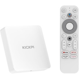 Google TV (4K) con búsqueda por Voz, Compatible con Google Chromecast y Dolby Audio Android 11.0 TV Box 2GB RAM 32GB ROM
