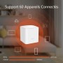 Tenda Nova Mesh MX3 (3-Pack) - Router Mesh WiFi 6 AX1500, WiFi Mesh de Doble Banda 2,4 GHz/5 GHz, Cobertura hasta 270㎡ y Conecta