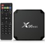X96 Mini TV Box, Android 11.0 Caja TV 2GB/16GB, Caja Android TV 4K con Amlogic S905W2 Quad-Core chipset 64 bits WiFi 2.4G, 4K
