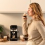 Cecotec Cafetera Espresso Compacta Power Espresso 20 Pecan. 1100W, 20 Bares, Sistema Thermoblock, Vaporizador Orientable, Brazo