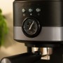 Cecotec Cafetera Espresso Compacta Power Espresso 20 Pecan. 1100W, 20 Bares, Sistema Thermoblock, Vaporizador Orientable, Brazo