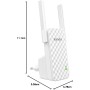 Tenda A33 Repetidor Wi-Fi 6 AX3000, Amplificador Señal WiFi, Doble Banda 2.4 GHz/5GHz, Extensor de Wi-Fi Compatible con Routers,