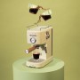 Cecotec Cafetera Espresso Compacta Power Espresso 20 Pecan. 1100W, 20 Bares, Sistema Thermoblock, Vaporizador Orientable, Brazo