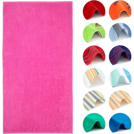 BOSKIMO Pareo Ares 2 – Pareo de Playa Ligero 90x170 cm – Suave, Compacto y de Secado Rápido – Ideal para Viajes, Piscina o