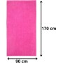BOSKIMO Pareo Ares 2 – Pareo de Playa Ligero 90x170 cm – Suave, Compacto y de Secado Rápido – Ideal para Viajes, Piscina o