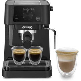 De'Longhi Stilosa Advanced EC235.BK - Cafetera de bomba con 15 bares de presión, 1100 W, 1L, color negro