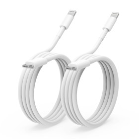 Cable USB C a Lightning 2M, 2 Pack Cable Cargador Apple iPhone MFi Certificado Cable de Carga Rápida Compatible con iPhone 14/14