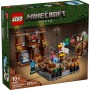 LEGO Minecraft El Ring de Combate de la Mansión del Bosque, Juguete Interactivo Basado en la Película para Niños y Gamers de 10+
