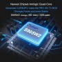 Android TV Box 11.0, 4GB RAM 32GB ROM, S905W2 Quad-Core, Soporte 2.4G/5G Dual WiFi, Bluetooth 5.0, 100M Ethernet Ultral HD 4K