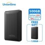 UnionSine HDD disco duro externo portátil 500GB 2,5 "memoria USB 3,0 u